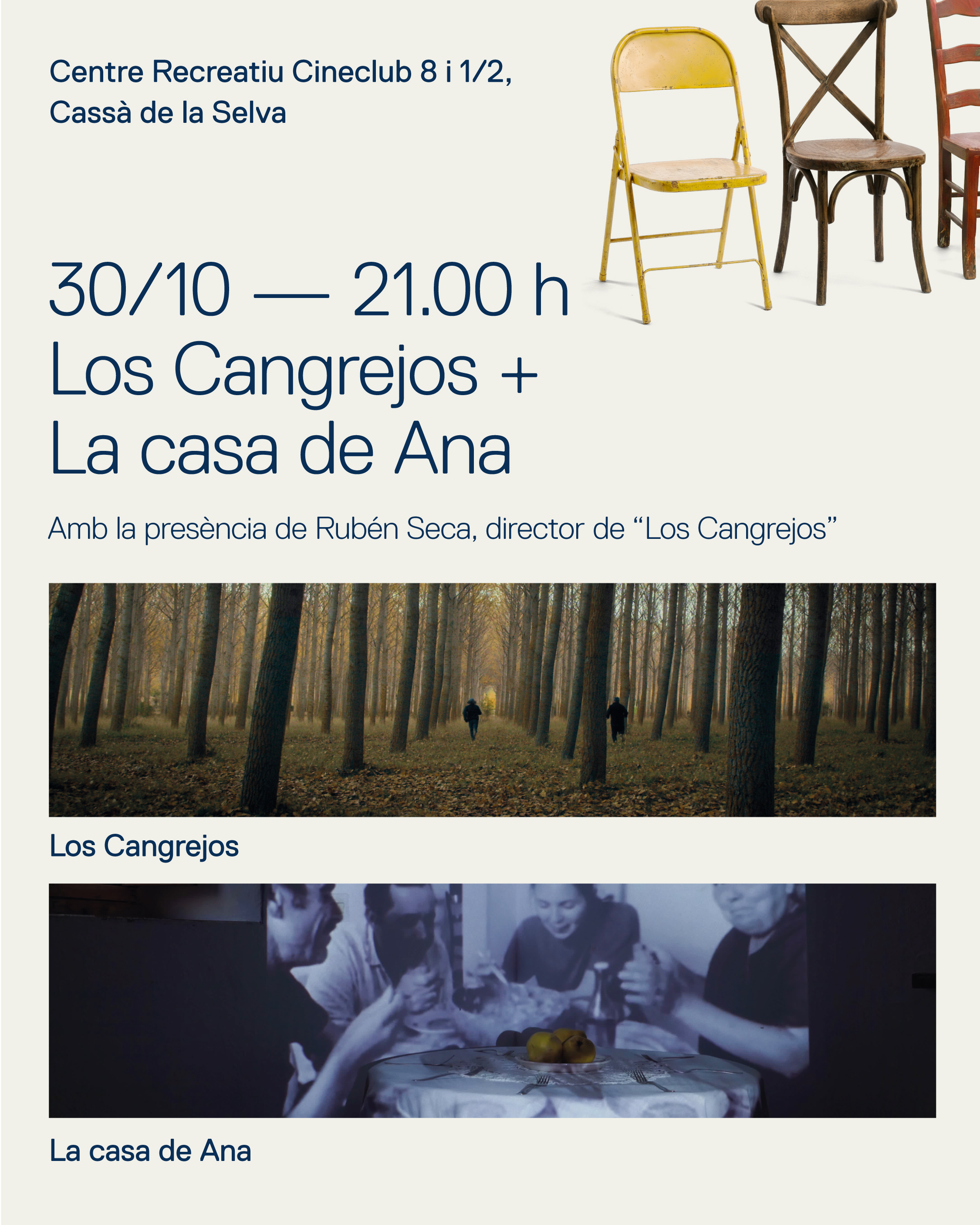 30.10.26 Los Cangrejos / La casa de Ana a Cassà de la Selva